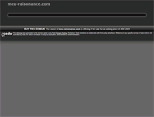 Tablet Screenshot of mcu-raisonance.com